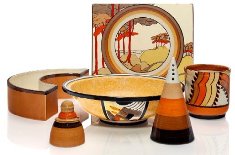 Various Bizarre Ware Pieces